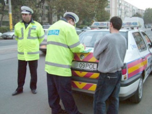 Prins la volan fără permis de conducere